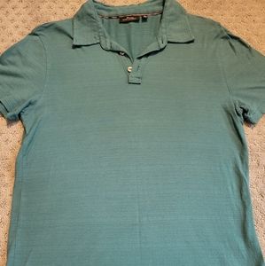 Men's Green Marc Anthony Polo Shirt - Size Small